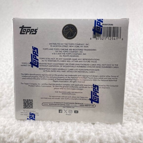 2023-24 Topps Chrome Basketball Trading Card Monster Box Factory‎ Sealed - Picture 3 of 6